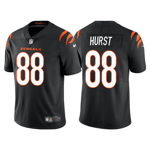 Men's Cincinnati Bengals #88 Hayden Hurst Black Vapor Untouchable Limited Stitched Jersey Men's Cincinnati Bengals #88 Hayden Hurst Black Vapor Untouchable Limited Stitched Jersey